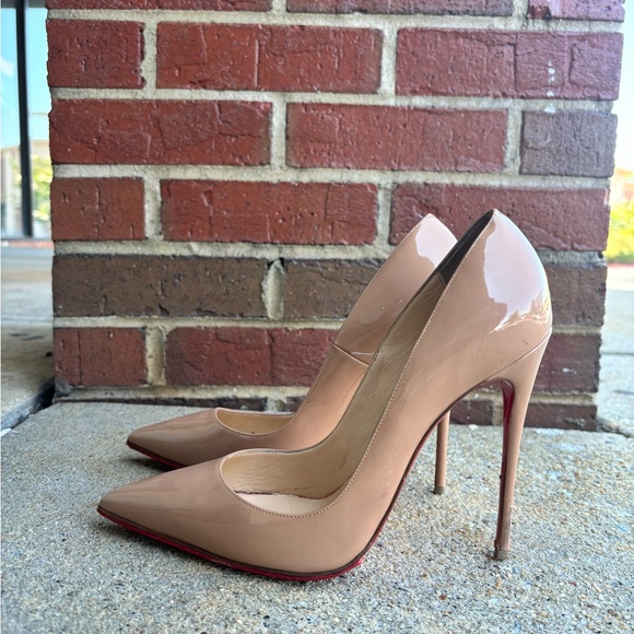 Christian louboutin Katie 100MM Patent leather pumps - Picture 3 of 15